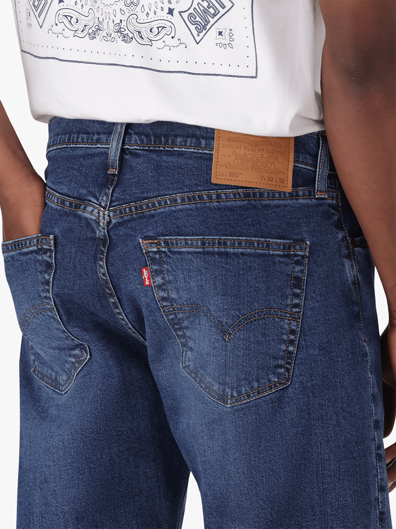 Levi's Blue 502 Taper Jack Of All Trades Jeans