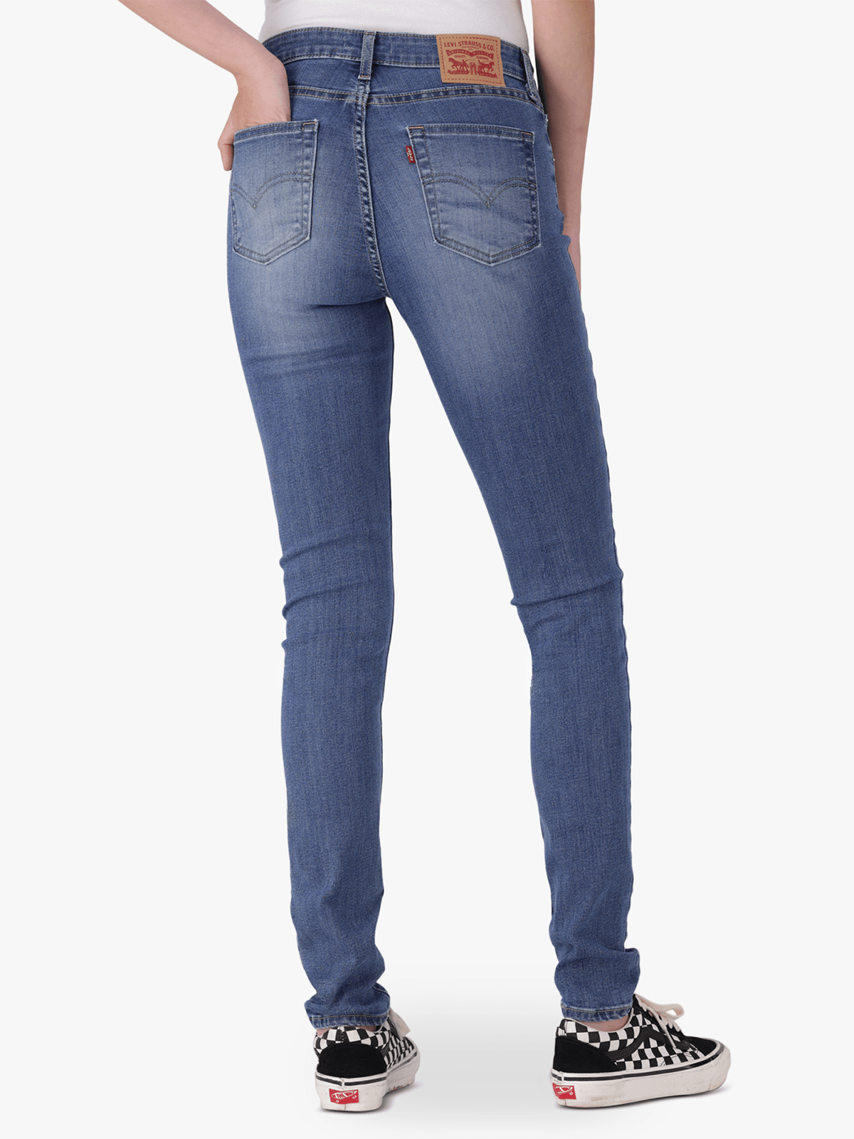 Levi's Women's Blue 721 High Rise Skinny Indigo Jeans