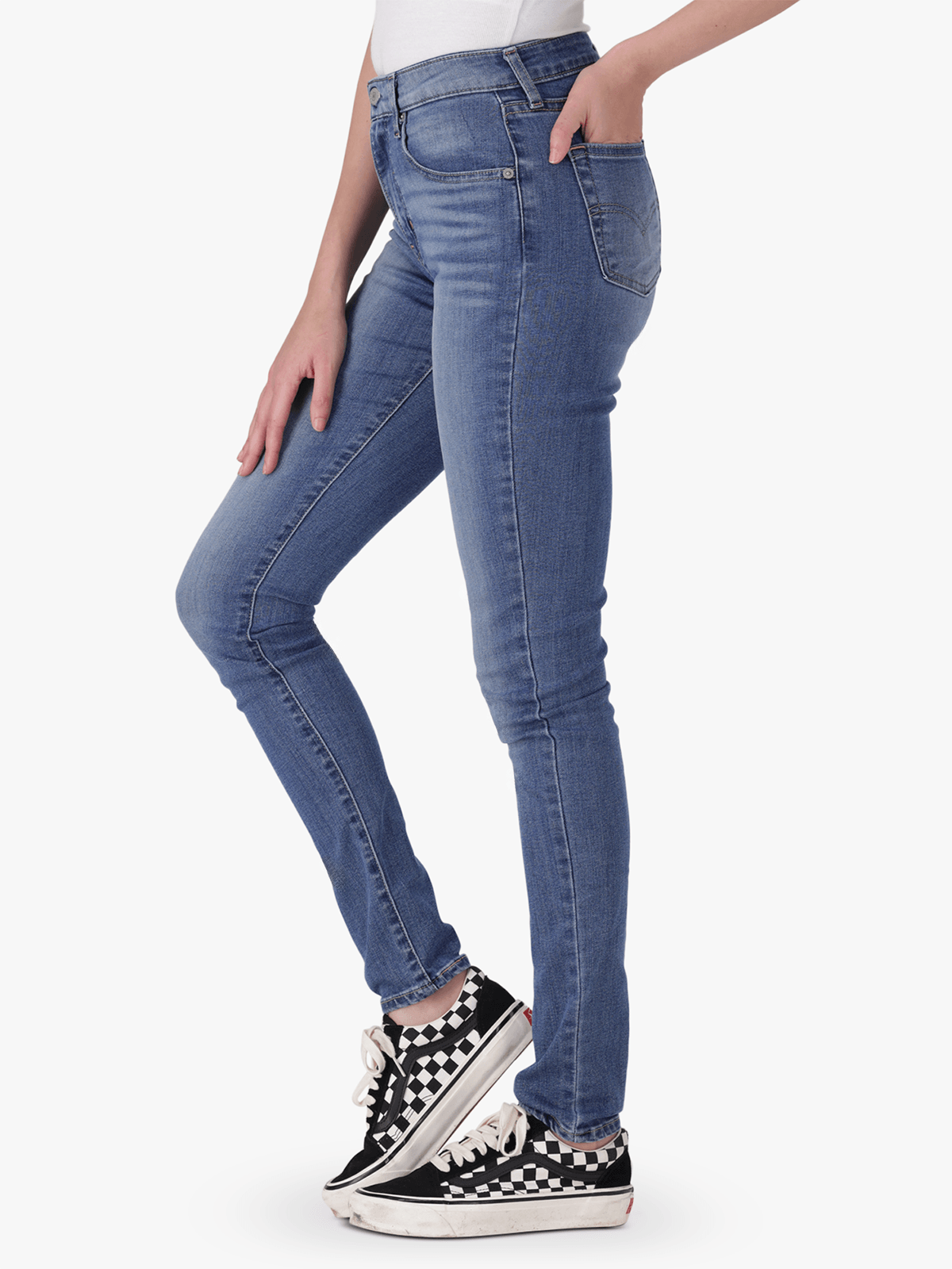 Levi's Women's Blue 721 High Rise Skinny Indigo Jeans