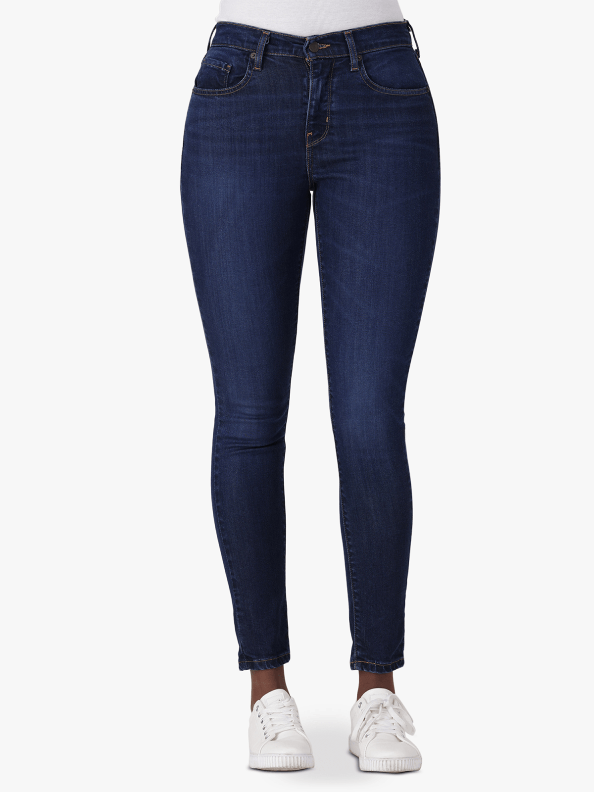 Women's Levi's Blue Curvy Hirise Superskinny Warm Jeans