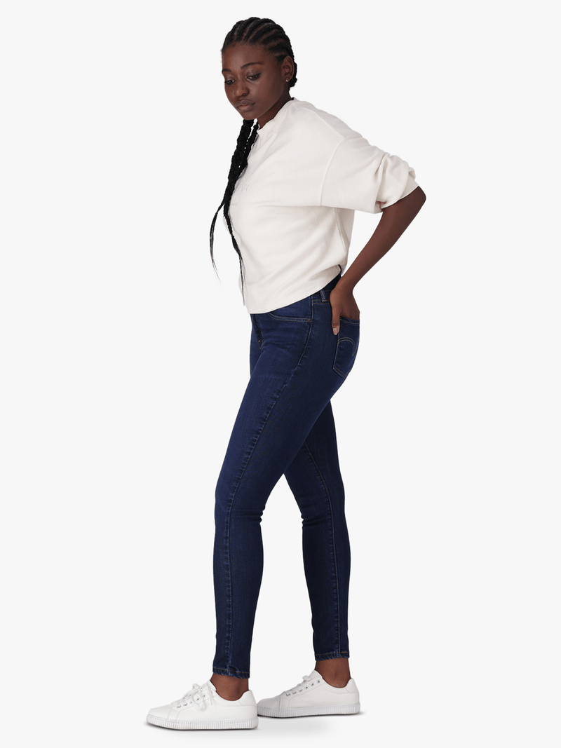 Women's Levi's Blue Curvy Hirise Superskinny Warm Jeans