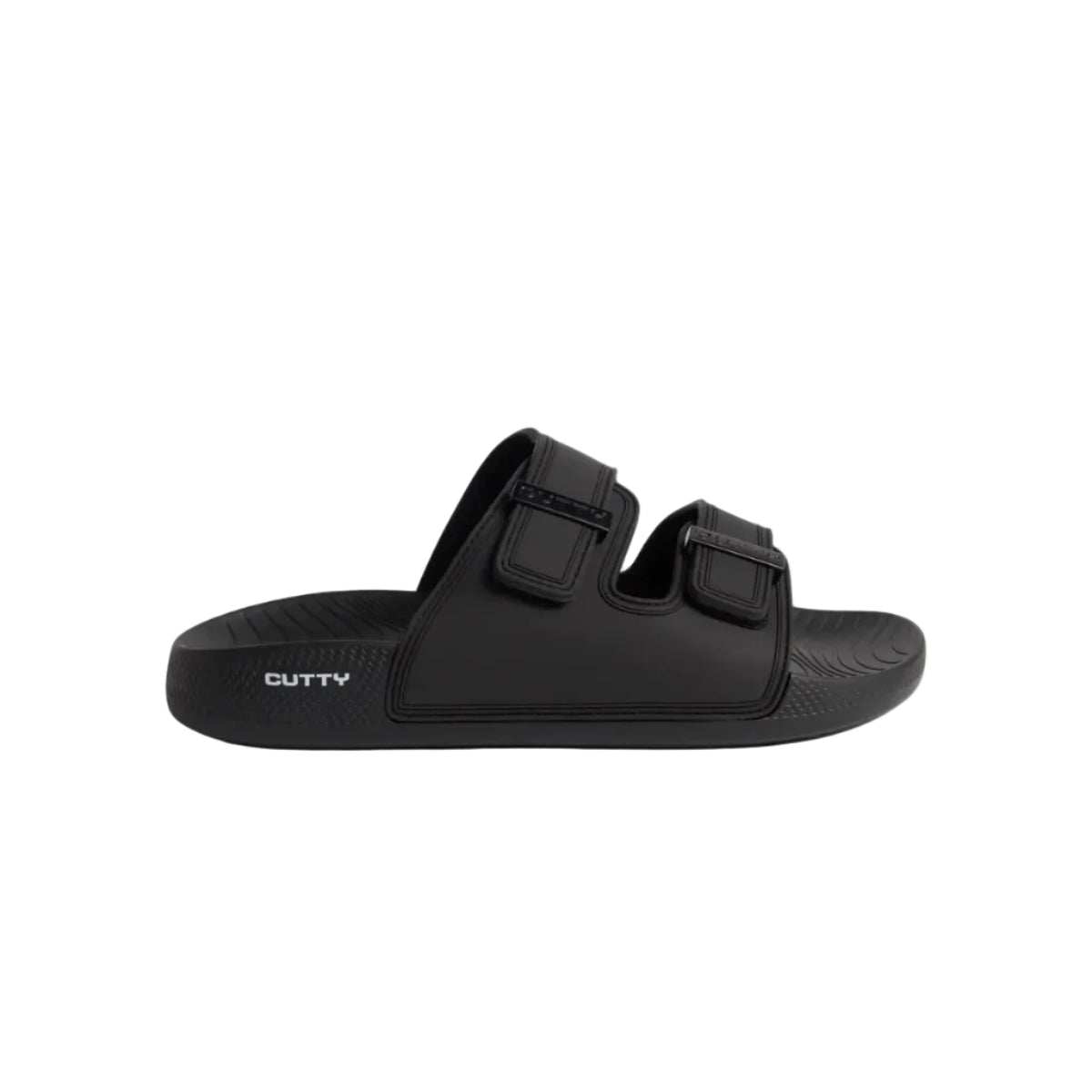 Cutty Will Slide Sandals–Stealth Black CUWILL