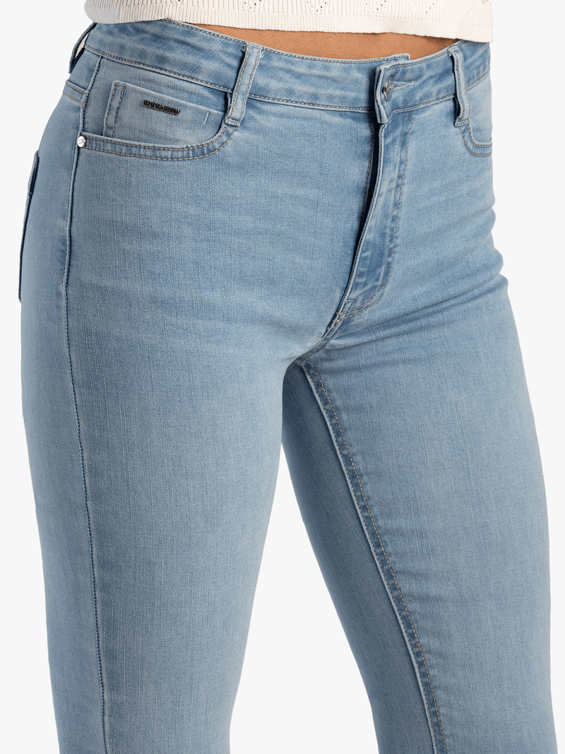 Women's Sissy Boy Blue Renee Mid Waist Skinny Jeans