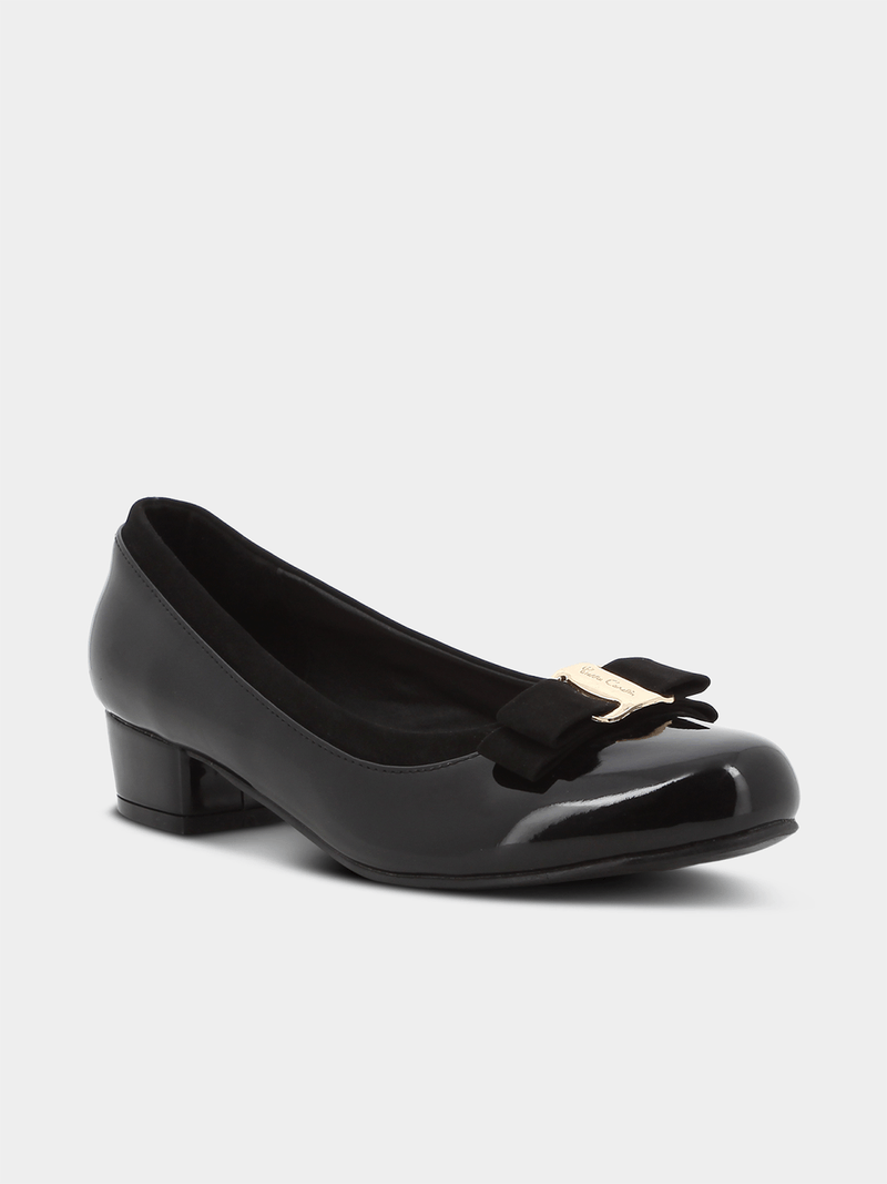 Pierre Cardin Viera Court Heels-Black PCL09978