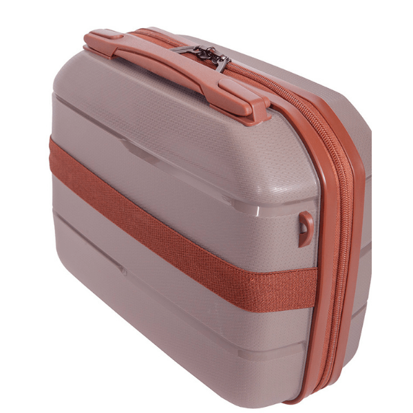 CELLINI BEAUTY CASE Cellini Spinn Beauty Case Mink/Tan (7234709651545)