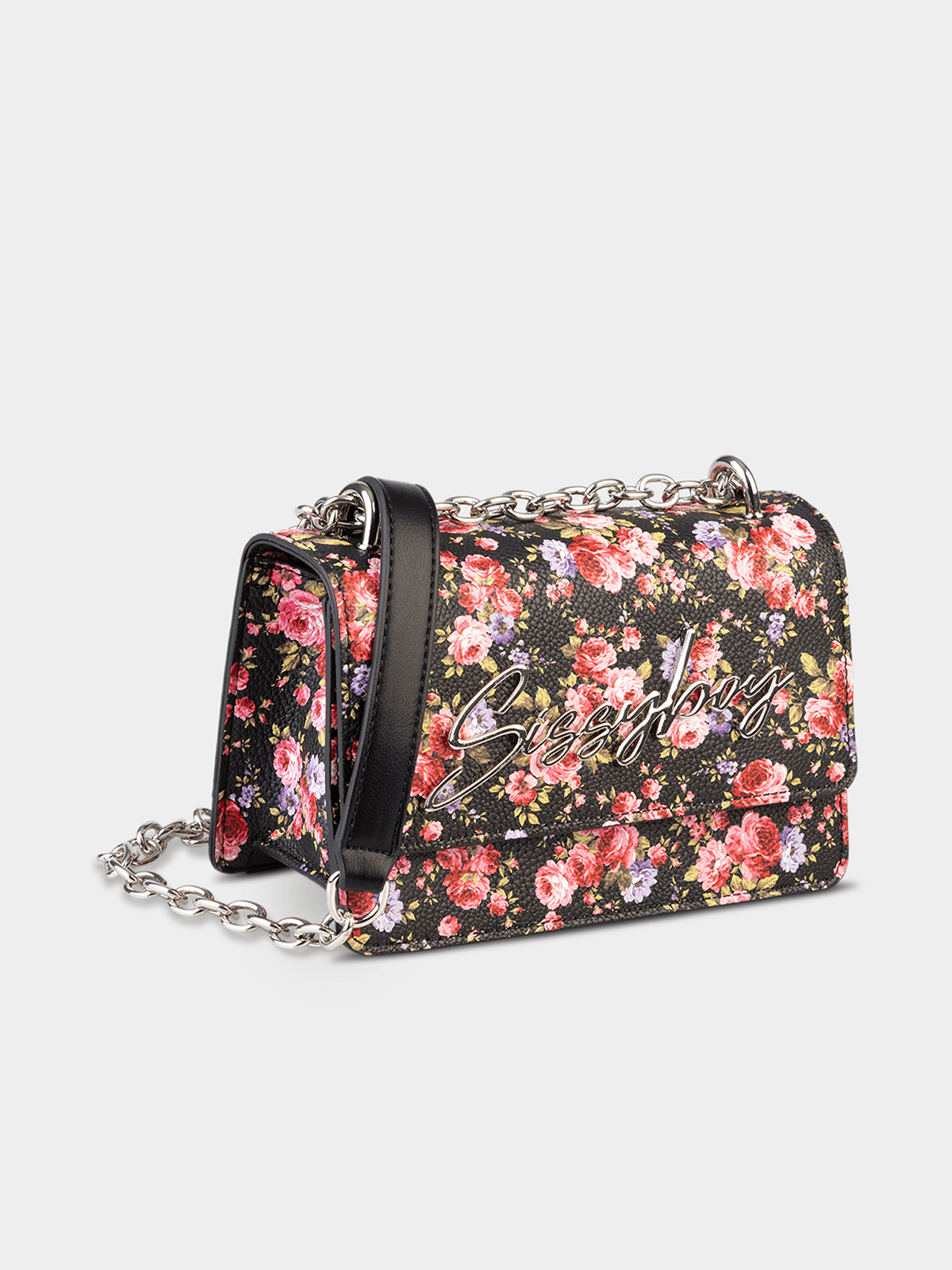 Sissy Boy Fancy Florals Bag-Multi Floral BG414