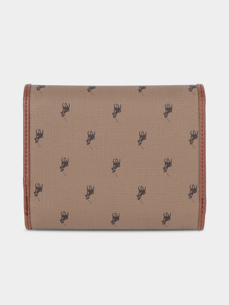 Polo Encore Medium Trifold Purse-Camel POS539312