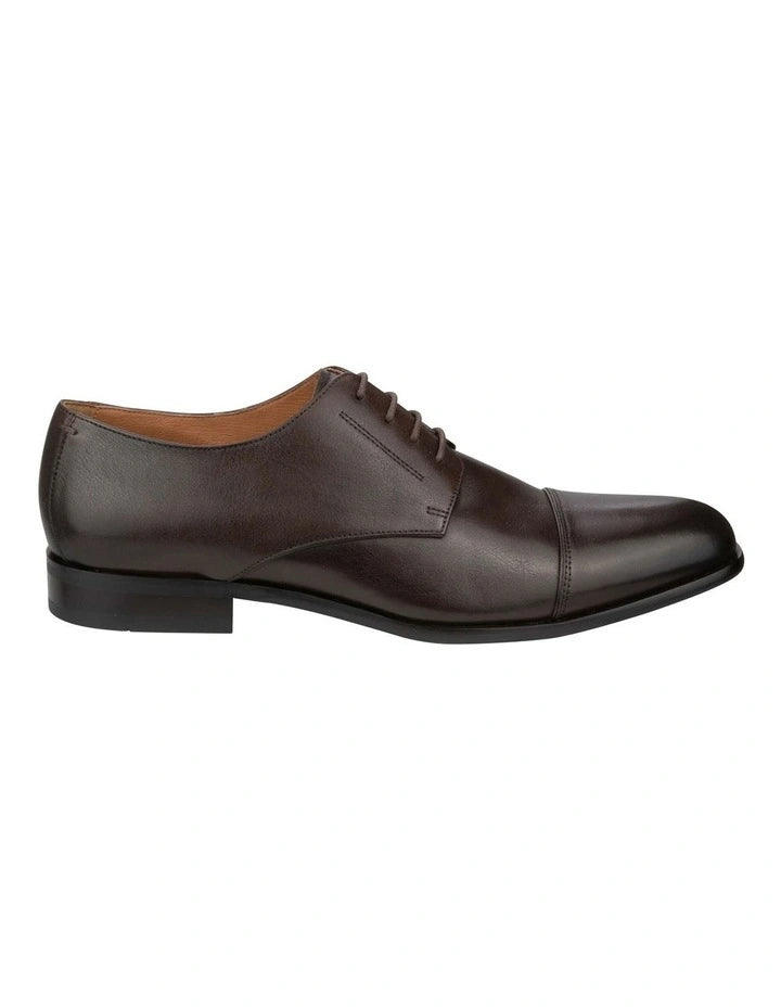 Florsheim Mens Centurion Toe Cap Shoes-Brown