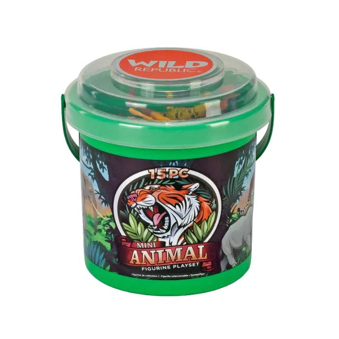 Wild Republic Animal Mini Bucket Set WR23150.