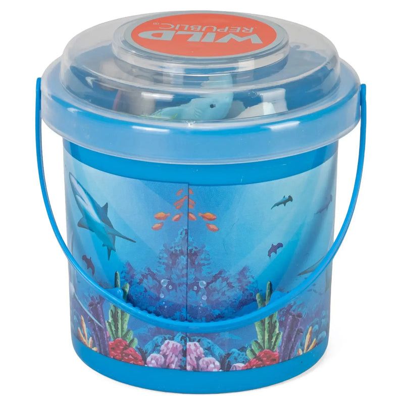 Wild Republic Shark Mini Bucket Set WR23154.