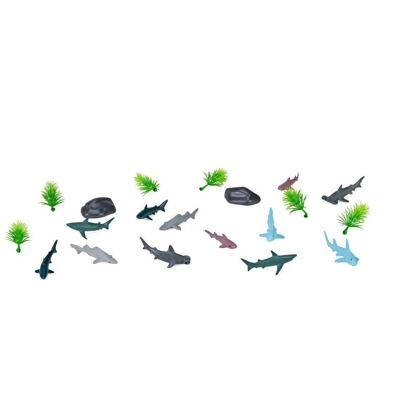 Wild Republic Shark Mini Bucket Set WR23154.