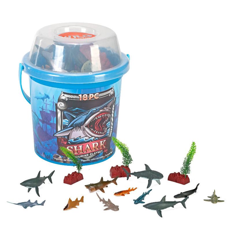 Wild Republic Adventure Bucket Set Shark WR23158.