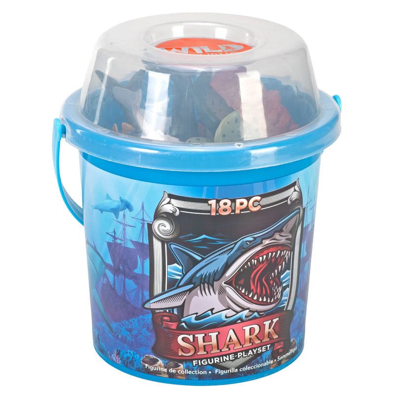 Wild Republic Adventure Bucket Set Shark WR23158.