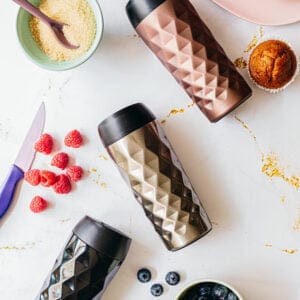 Snappy MUG Snappy Diamond Tumbler 400ml Rose Gold SN-DIA400G (7306248388697)