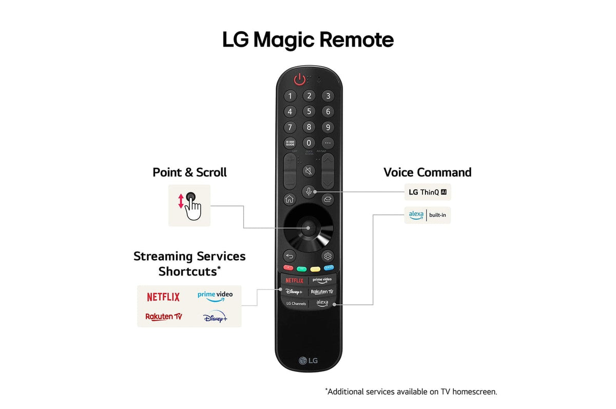 LG TV LG 77"OLED Smart TV OLED77C46LA (7809122697305)