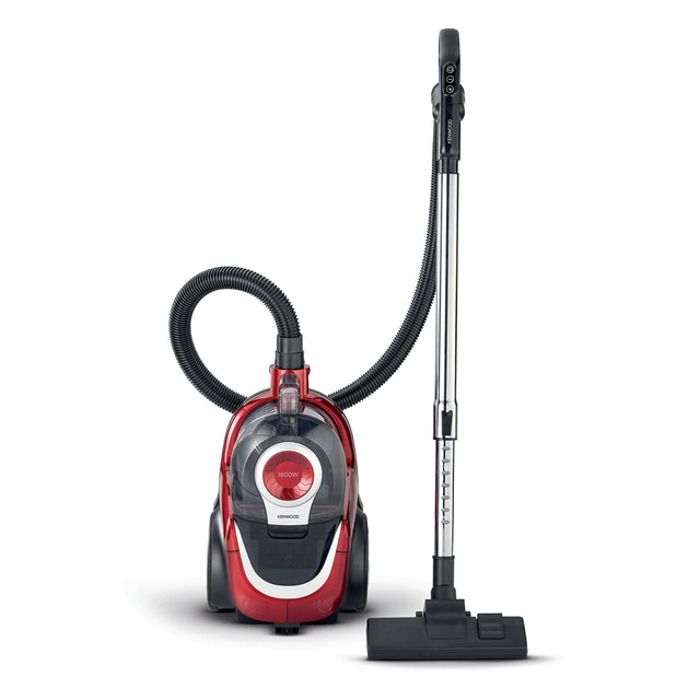 Kenwood - Bagless Vacuum Cleaner Black/Red VBP75.000BR