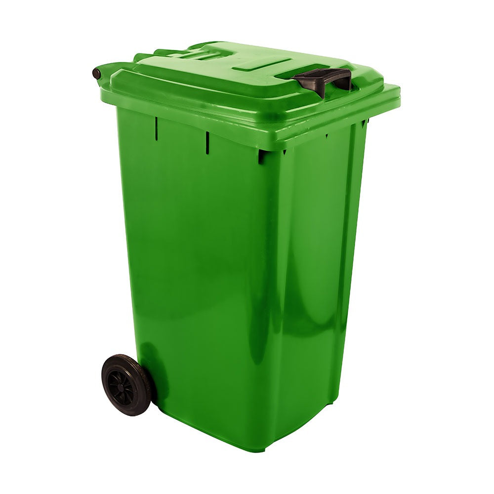 Wheelie Recycled Plastic Bin 2 Wheel 240 Litre Assorted Colour P3785C