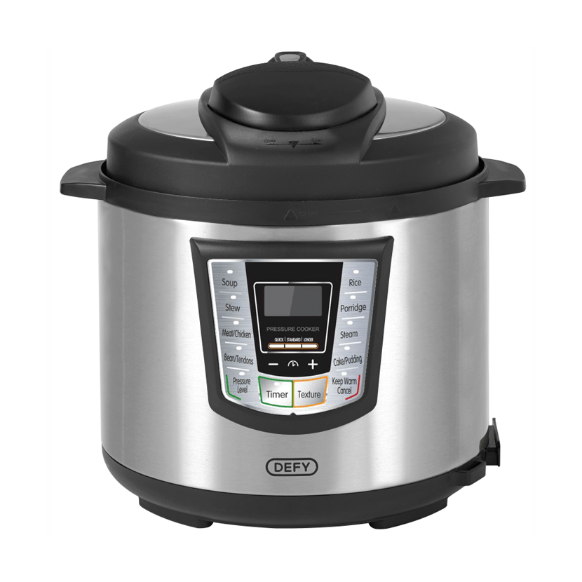 defy AIR FRYER Defy 1000W Multifunction Pressure Cooker 6 Litre PC600S (7184959471705)