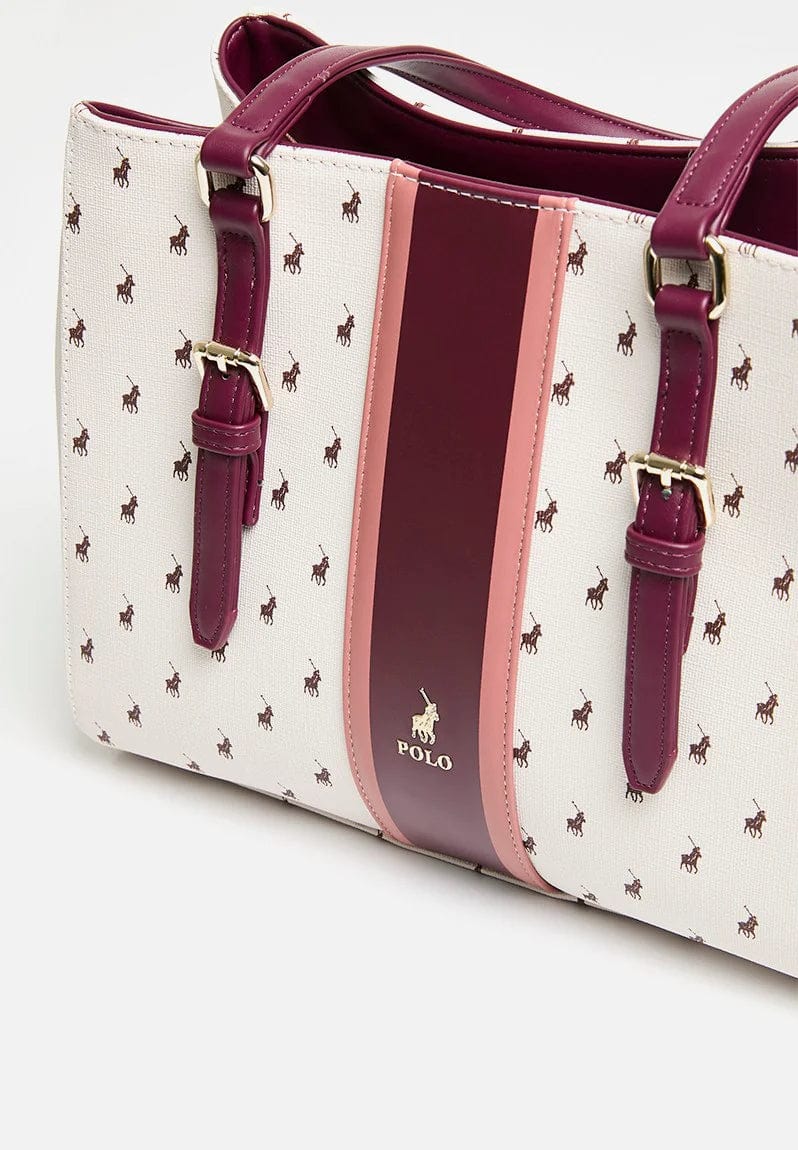 Polo Tote Cream Polo Women's Camden E/W Tote Cream (7711229116505)