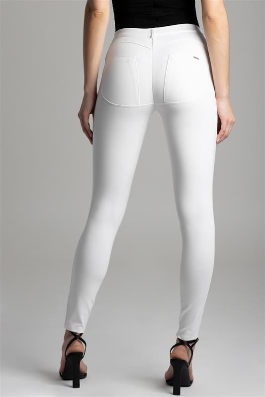Sissy Boy LADIES JEGGING Sissy Boy Joey Axel Sculpt In Ponti Knit White (7136377995353)