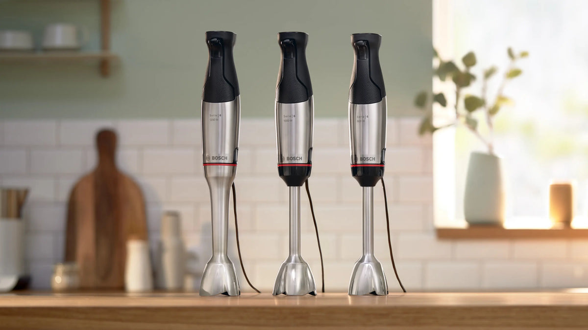 Bosch Series 6 Hand Blender ErgoMaster 1000 W Stainless Steel MSM6M633