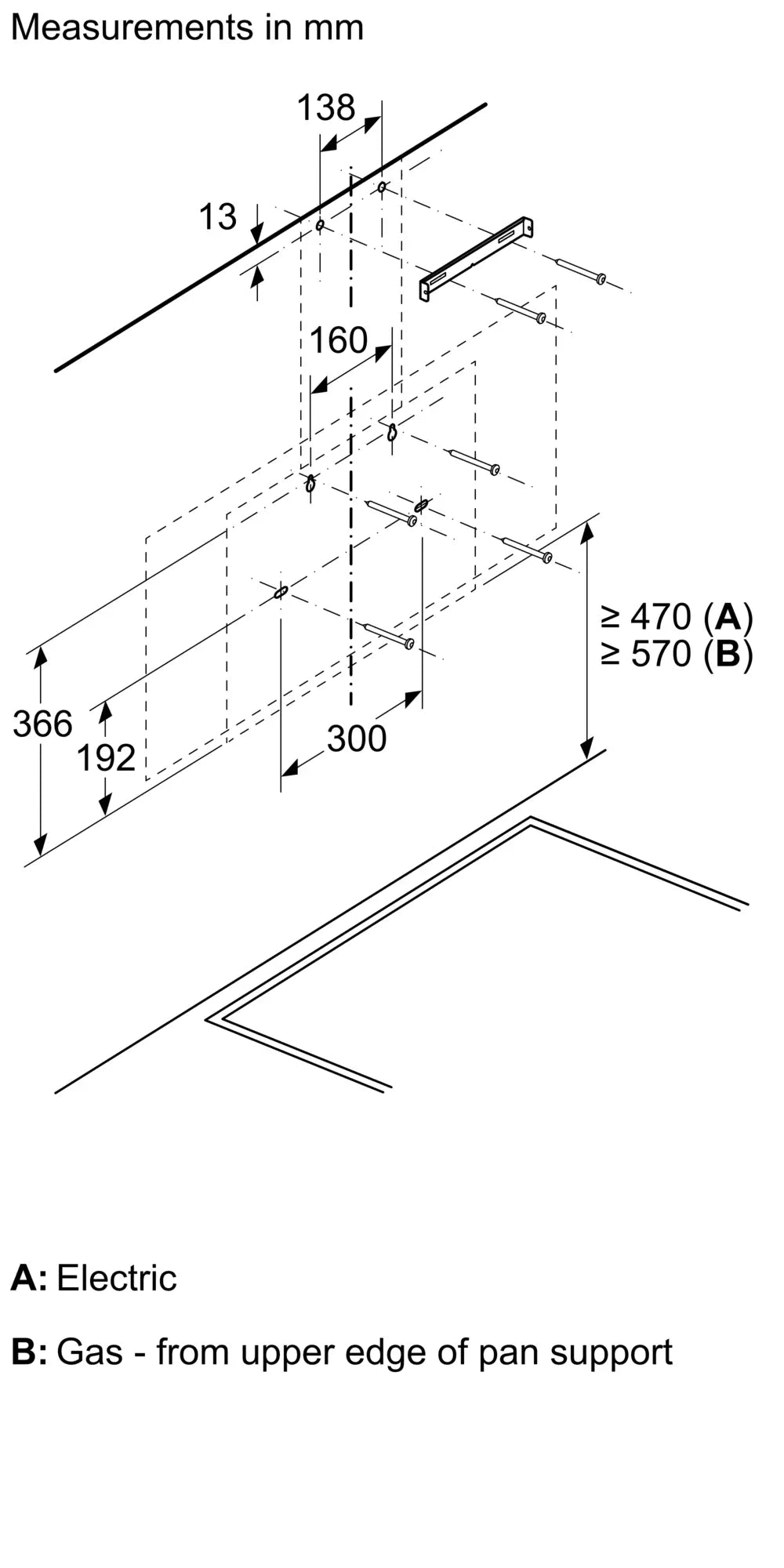 BOSCH DWK97PJ60T 90CM EXTRACTOR.