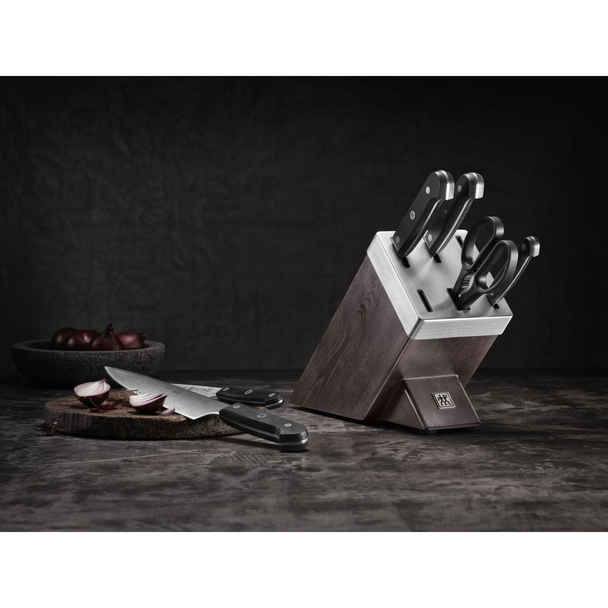Zwilling Knife Zwilling Gourmet Sharpblock 7 Piece Knife Block Set ZW-35223-000 (7615985254489)