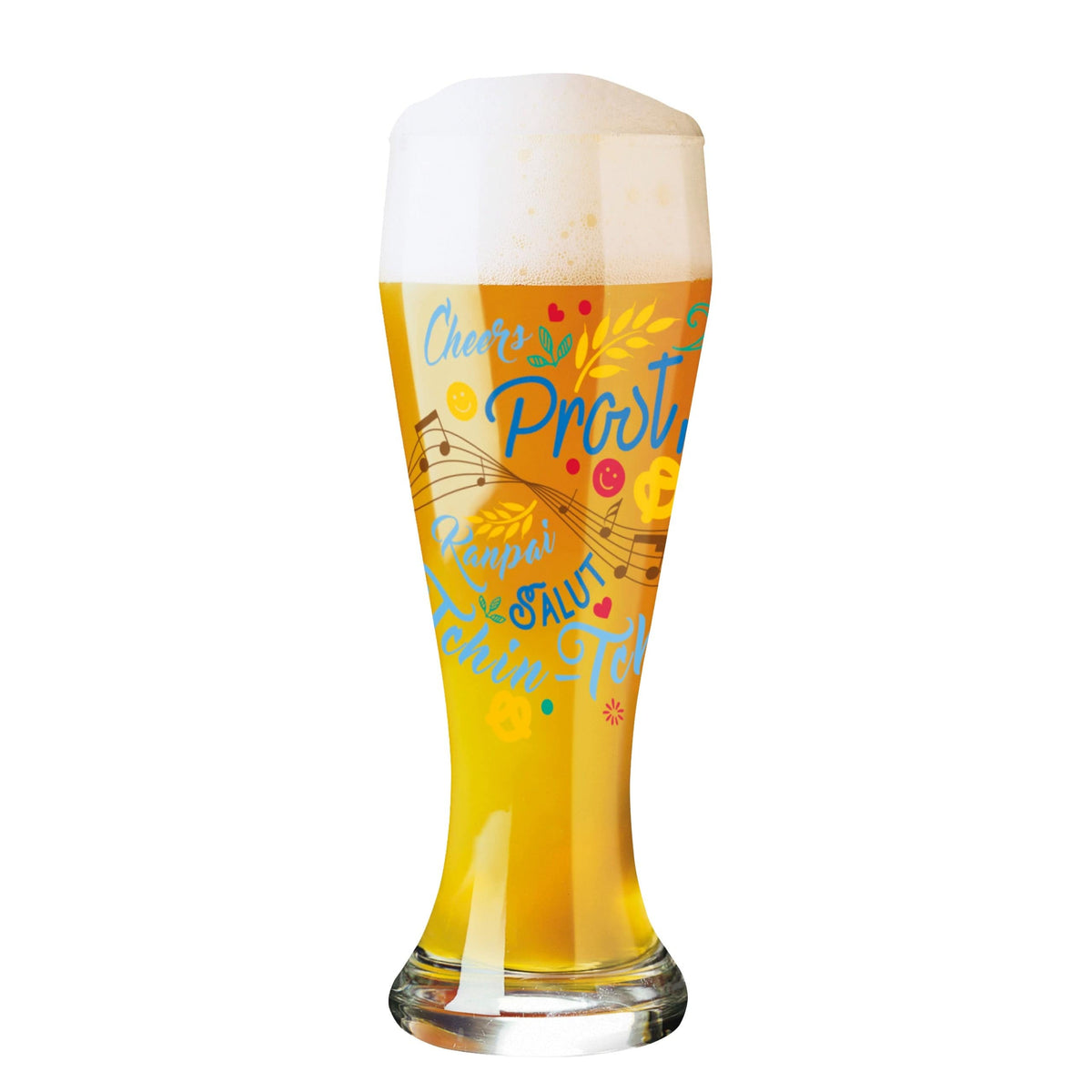 Ritzenhoff Glasses Ritzenhoff Wheat Beer Glass Ulrike/Veronique Set Of 2 (7389808689241)