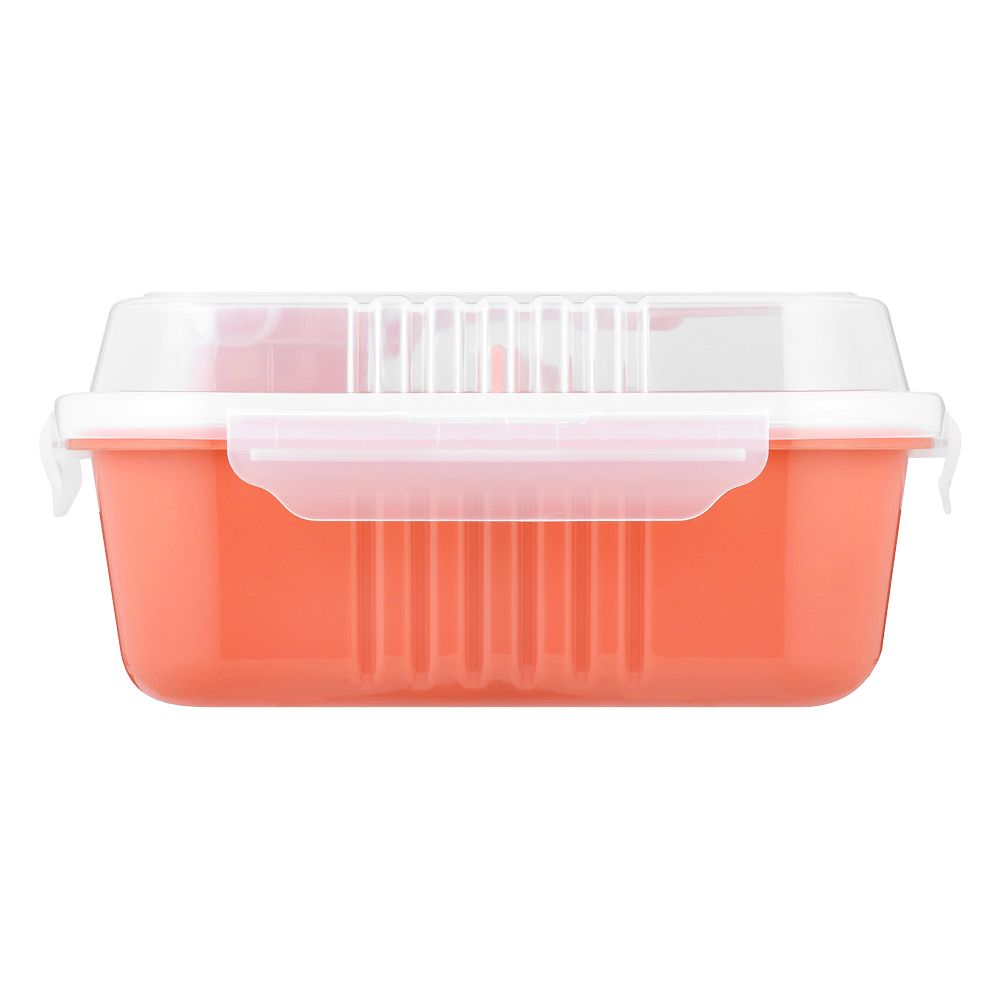 Snappy LUNCH BOX Snappy Lunch Box Rectangular 1.7lt Coral SN-1700C (7784023097433)