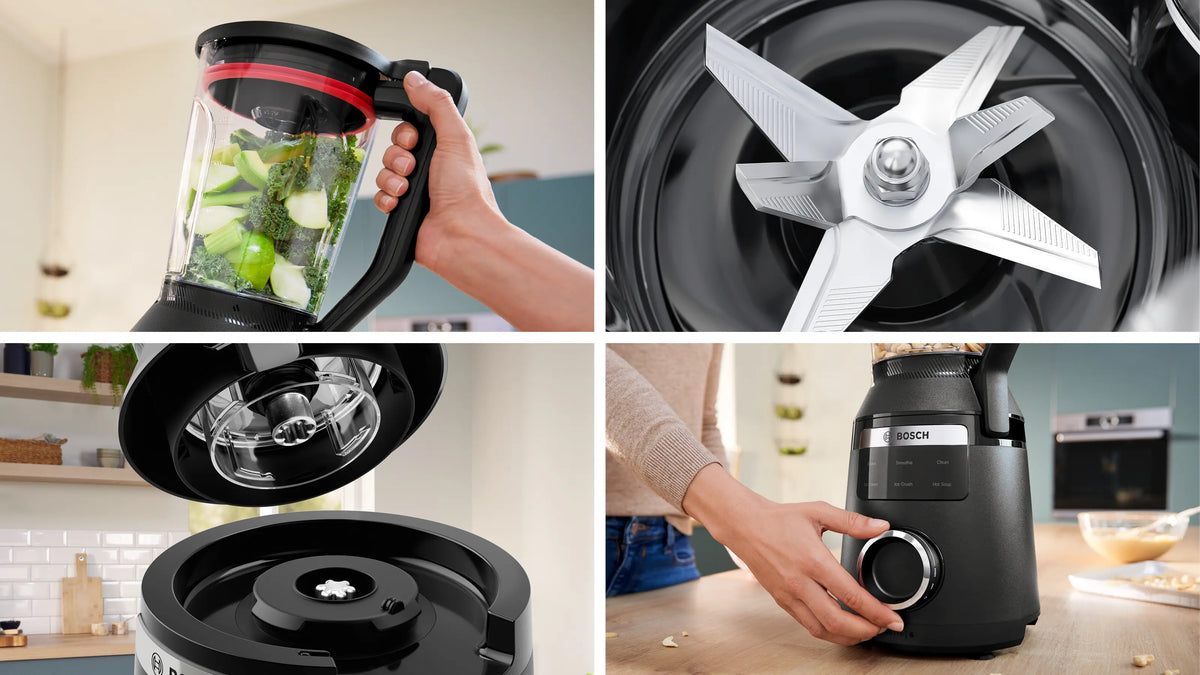 Bosch Series 6 VitaPower 1800W Blender With SmartDetect, 2.0L MMB6652B