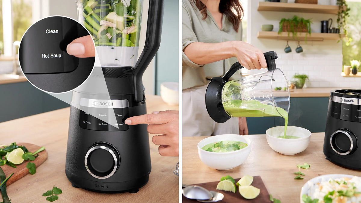 Bosch Series 6 VitaPower 1800W Blender With SmartDetect, 2.0L MMB6652B