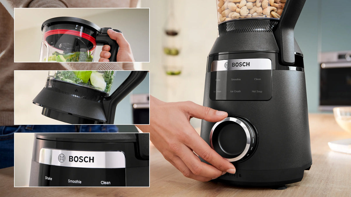 Bosch Series 6 VitaPower 1800W Blender With SmartDetect, 2.0L MMB6652B