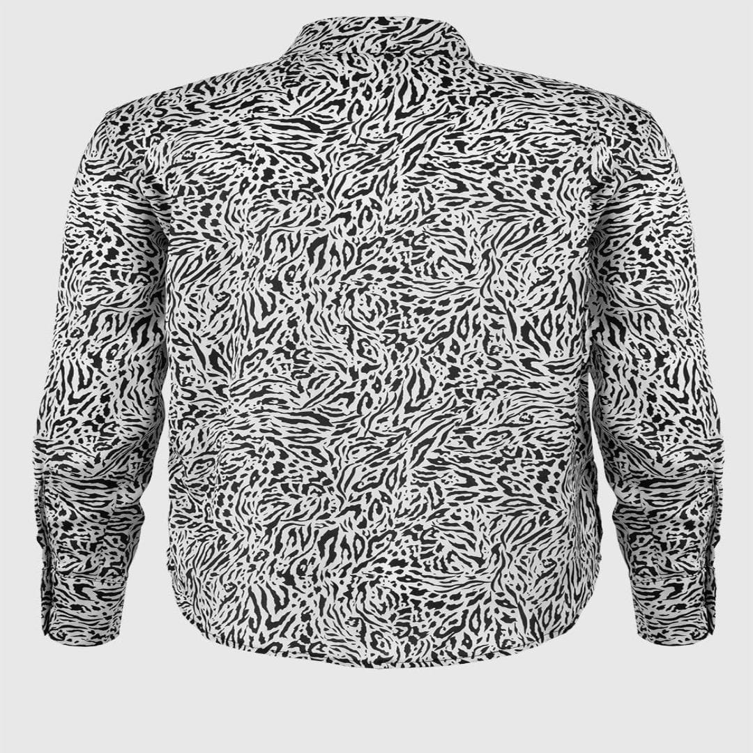 Sissy Boy LADIES SHIRT Sissy Boy Talk Business Simple Button Up Blouse Black/White