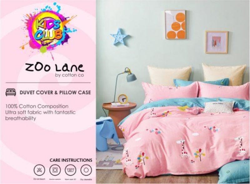Egyptian Cotton Duvet Cover Zoo Lane Cotton Kids Club Duvet Covers Set (6548251213913)