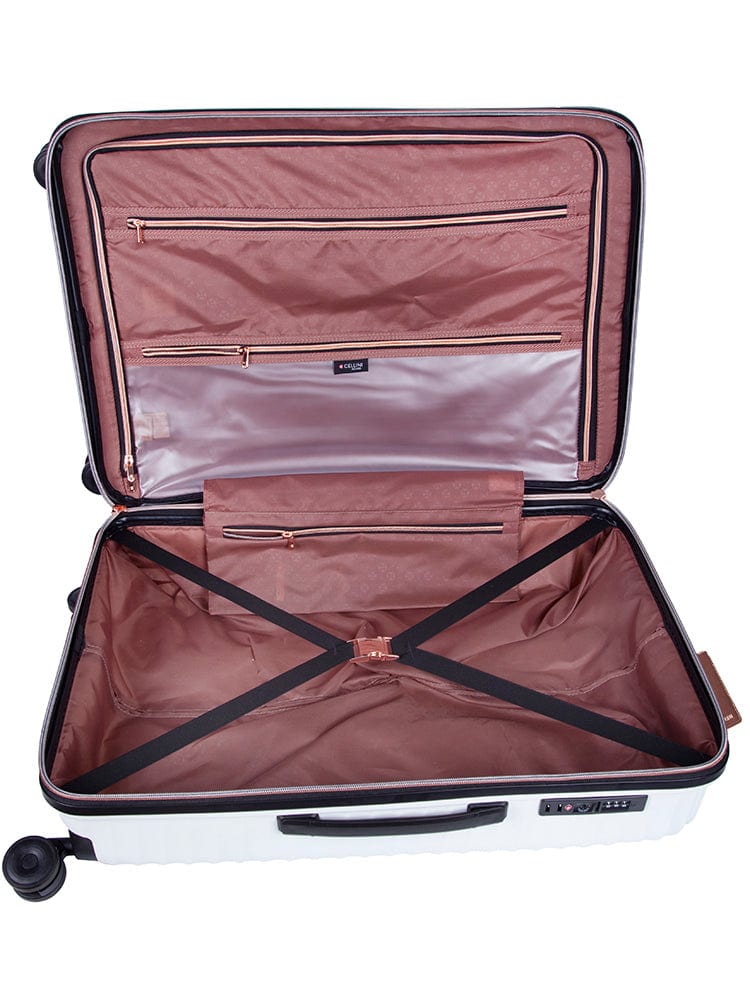 CELLINI Luggage Cellini Allure Hardshell Large 4 Wheel Trolley Case (7399693811801)