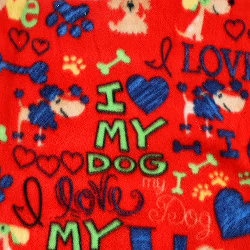 Printed Polar Fleece 150cm.