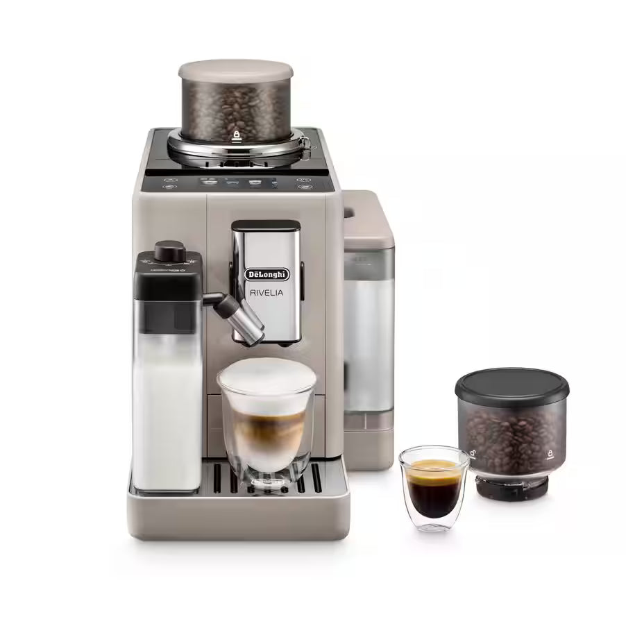 Delonghi Rivelia Bean To Cup Coffee Machine Sand Beige EXAM440.55.BG