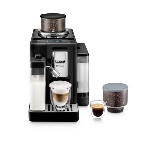 Delonghi Rivelia Bean To Cup Coffee Machine Onyx Black EXAM440.55.B
