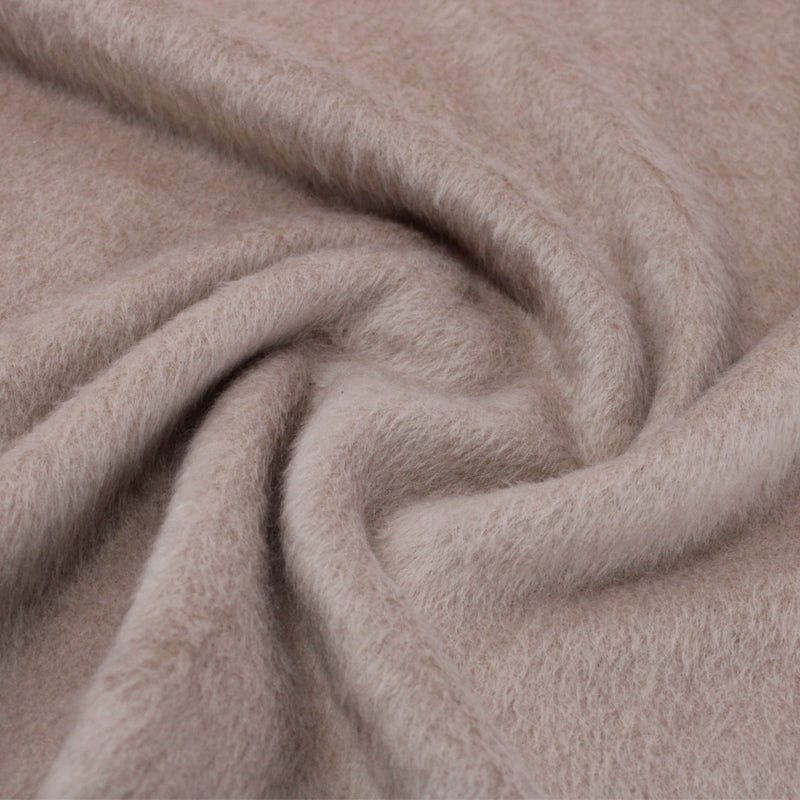 WINTER FABRIC Dress Fabrics Blush Long Hair Melton Fabric 150 cm (6575401861209)