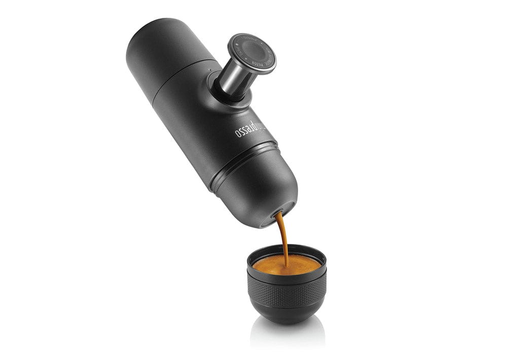 AeroPress COFFEE MACHINE Nanopresso Portable Espresso Maker Grey NPG (7433402548313)