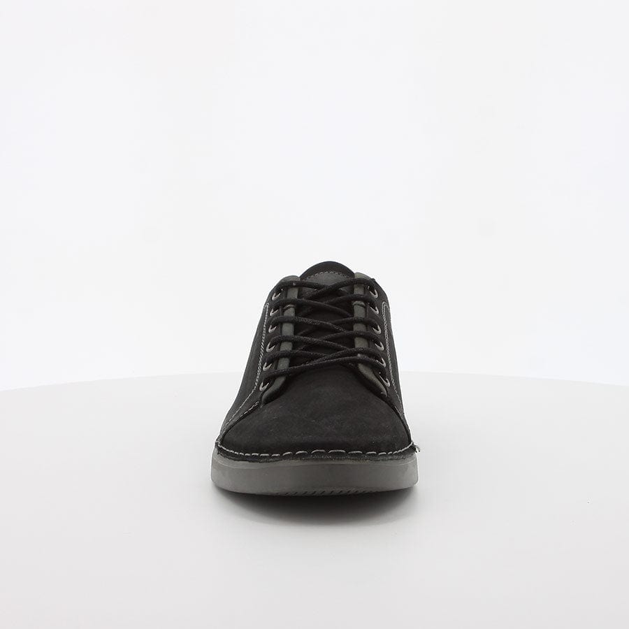 Hush Puppies Casual Shoes Hush Puppies Keano Black Waxy Nubuck (7796490272857)