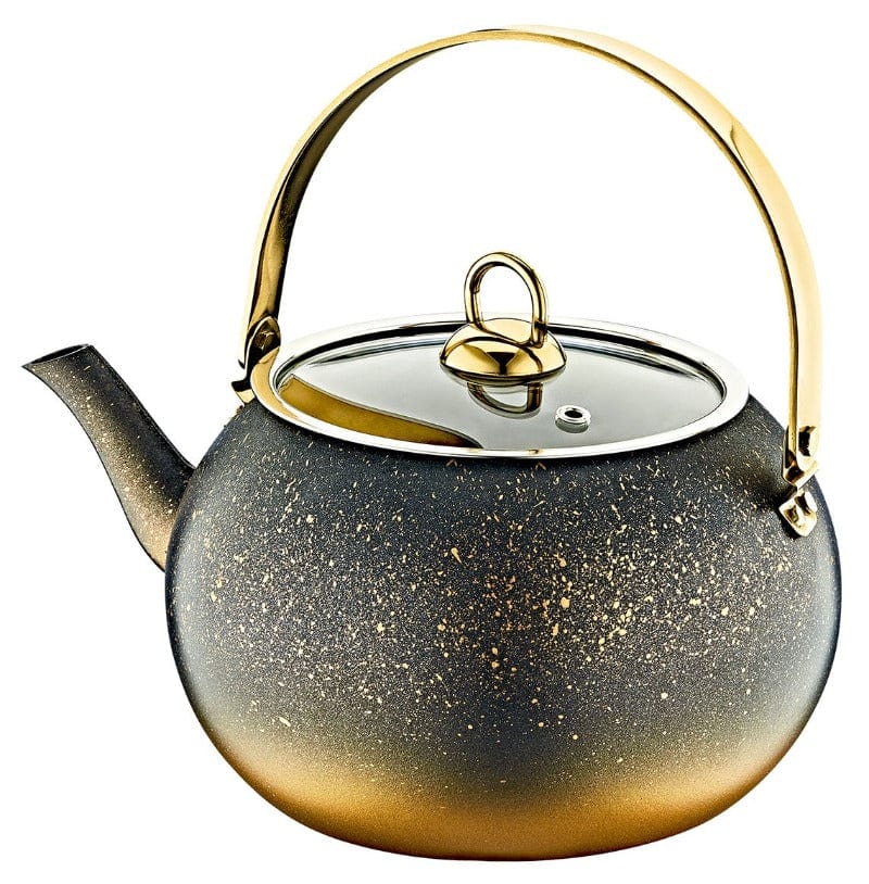 OMS POTS OMS Collection 2 Piece Non Stick Granite Tea Pot X-Large 8212 (6947574022233)