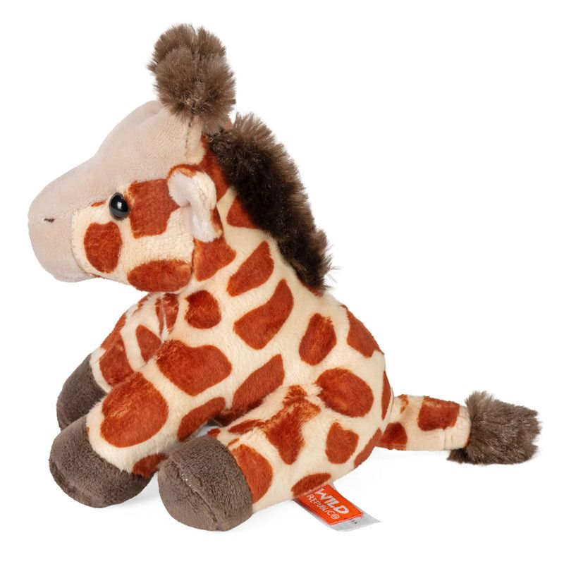 Wild Republic Pocketkins Eco Giraffe Stuffed Animal 5" WR27248.