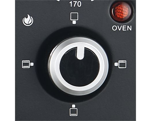 Mellerware Mini Oven With Solid Hot Plates Steel Black 30L 3250w Horizon 27330L.