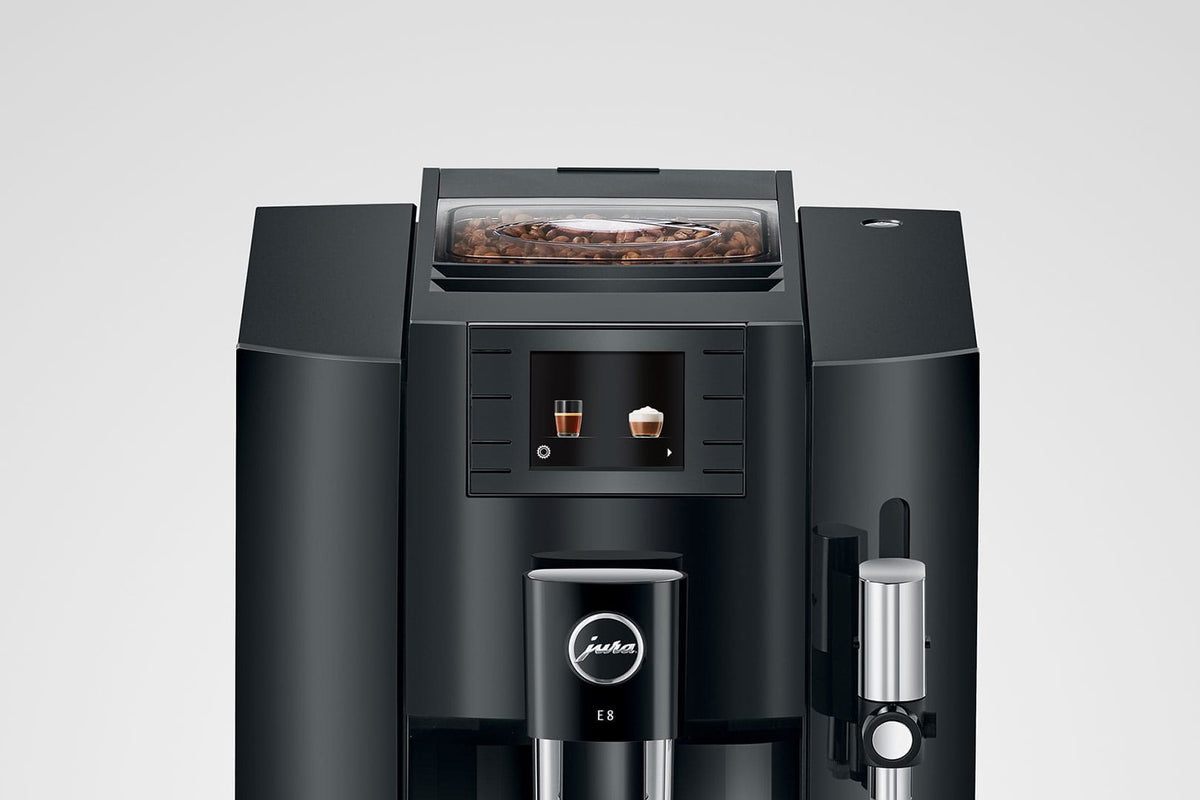 Jura COFFEE MACHINE Jura E8 Automatic One Touch 1450W Bean To Cup Cappuccino Machine (7269536301145)
