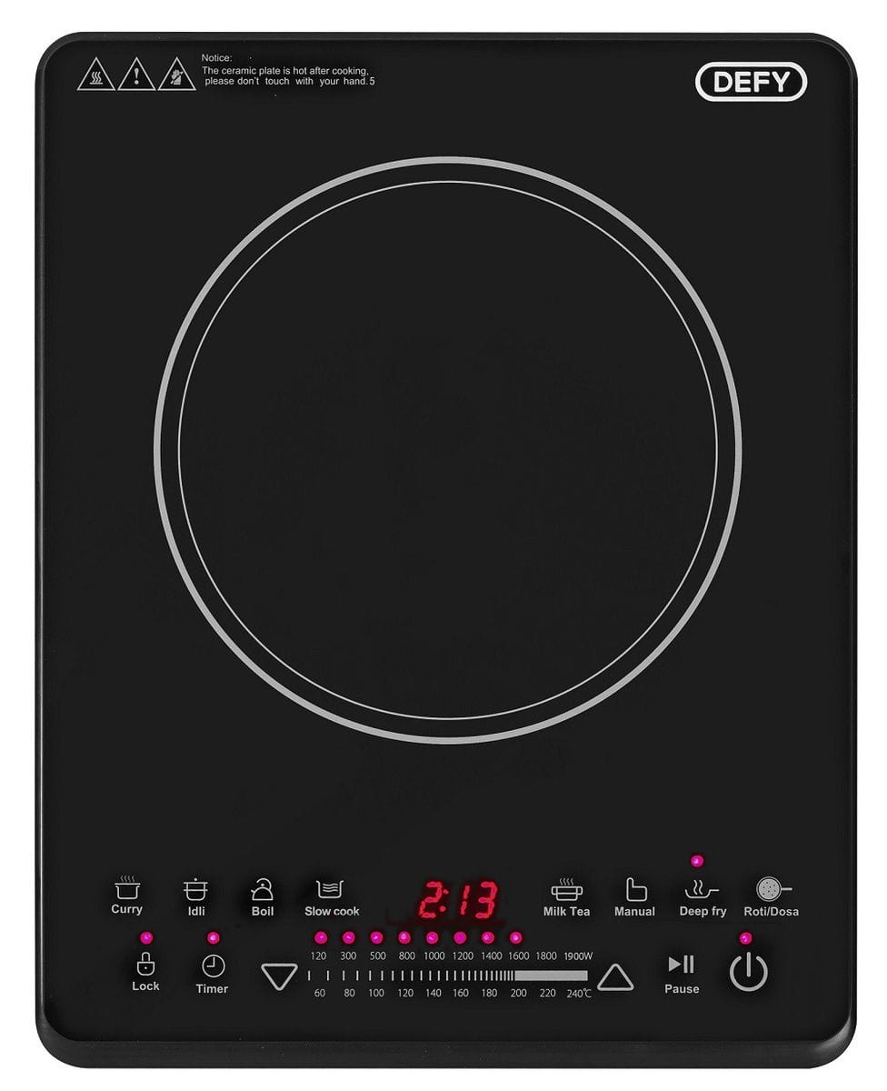 defy Induction Cooker Defy 2100W Single Induction Hob IHB2160B (6917801705561)