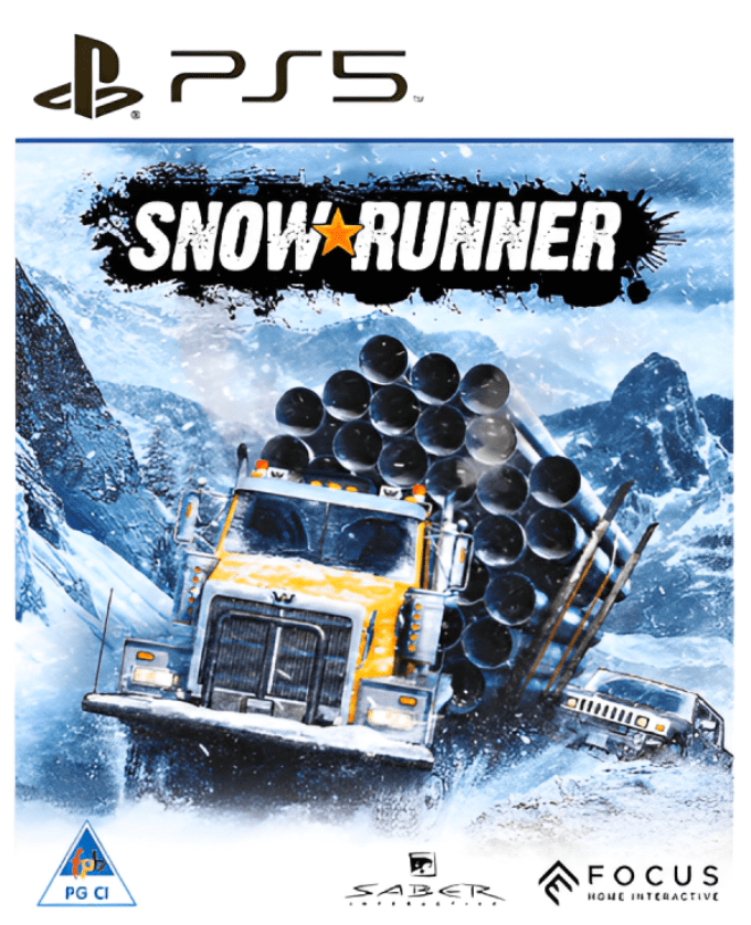 Sony VIDEO GAME CONSOLE PS5 Adventure Bundle - SnowRunner + Village and more + Dual Controllers (1 Silver)