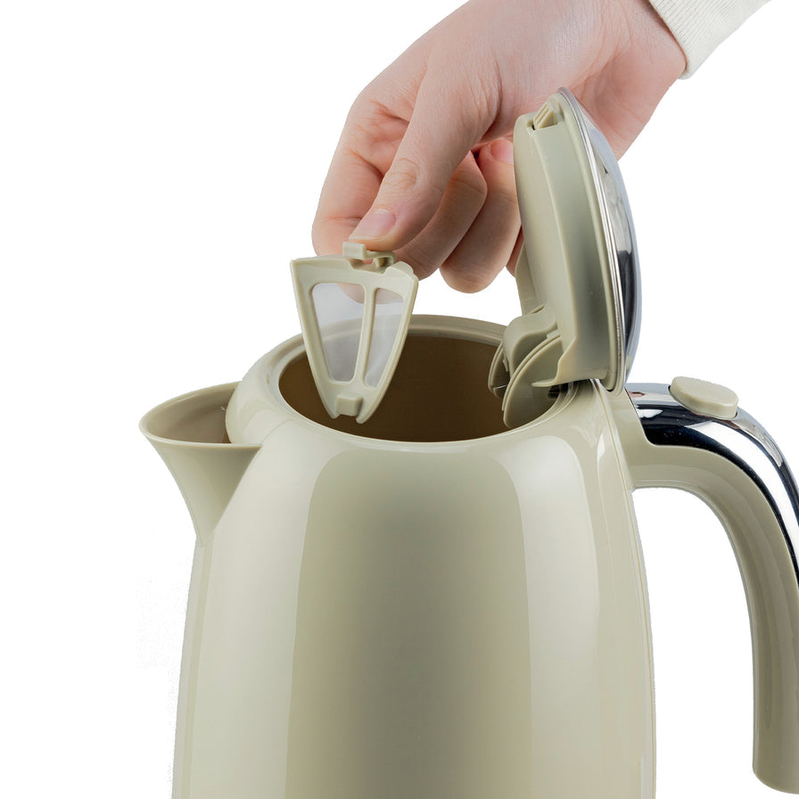 Kenwood Eterna Plastic Kettle Glossy Beige - ZJP31.000BG