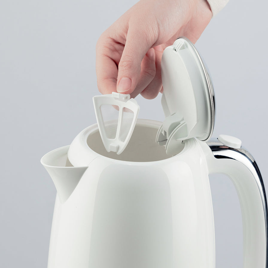 Kenwood Eterna Plastic Kettle Glossy White - ZJP31.000WH
