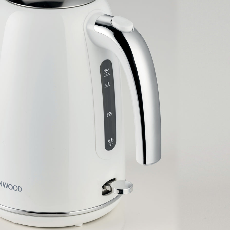 Kenwood Eterna Plastic Kettle Glossy White - ZJP31.000WH